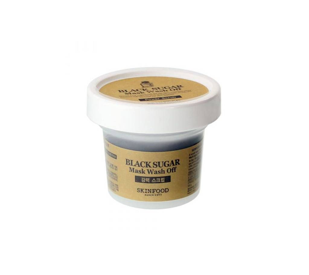 SkinFood Black Sugar Wash Off Mask (Korea) -100g