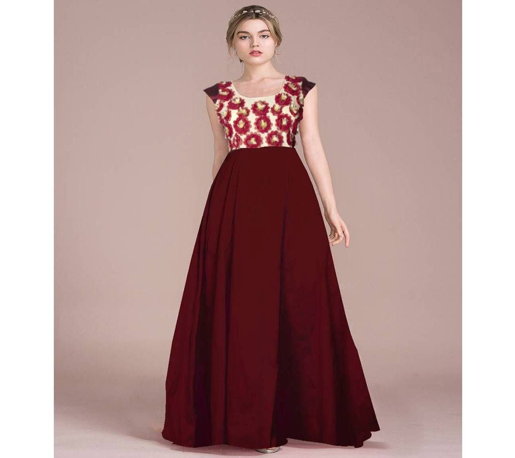 Full Stitched Ferrari Gorgeous Gown 