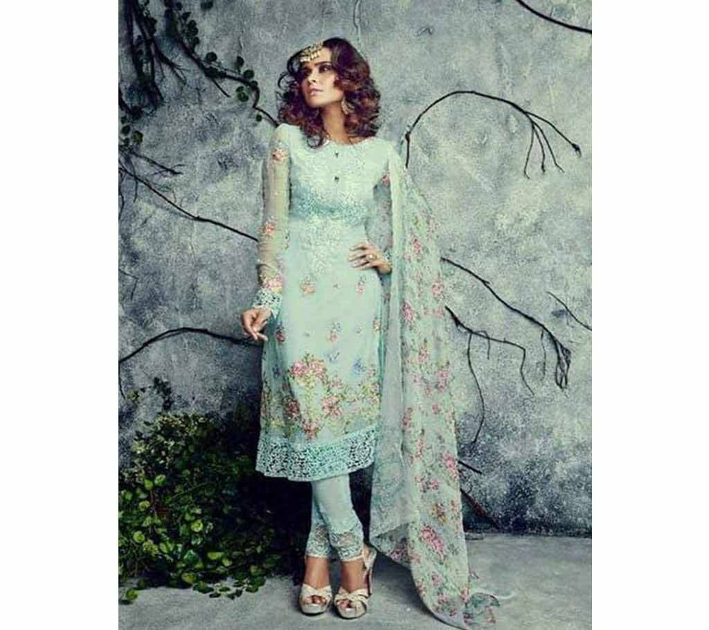 Unstitched Original Indian Catalog Three Piece Suit