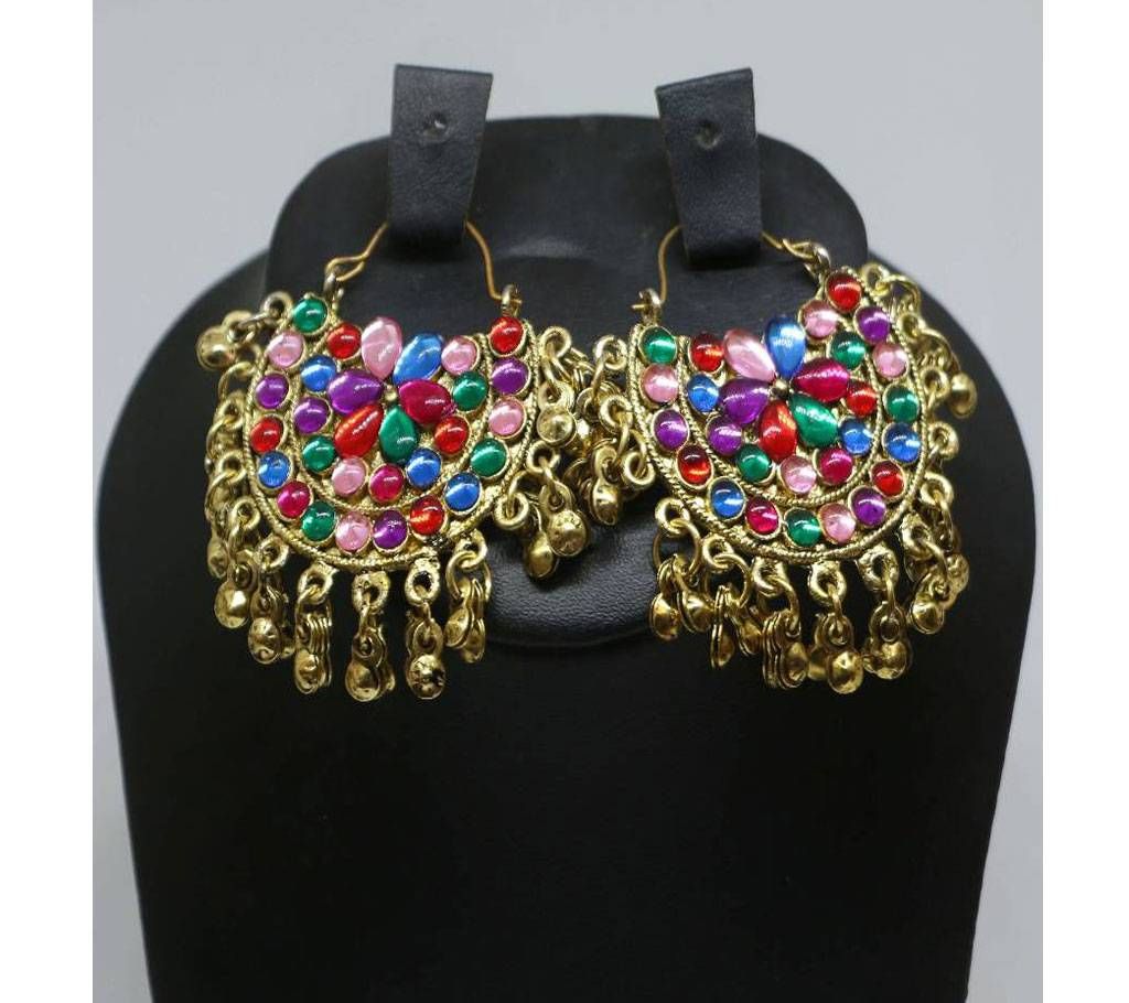 Metal Imitation Kundon Earring