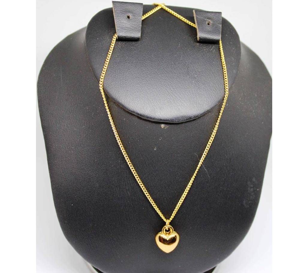 Heart Shape Golden pendent 