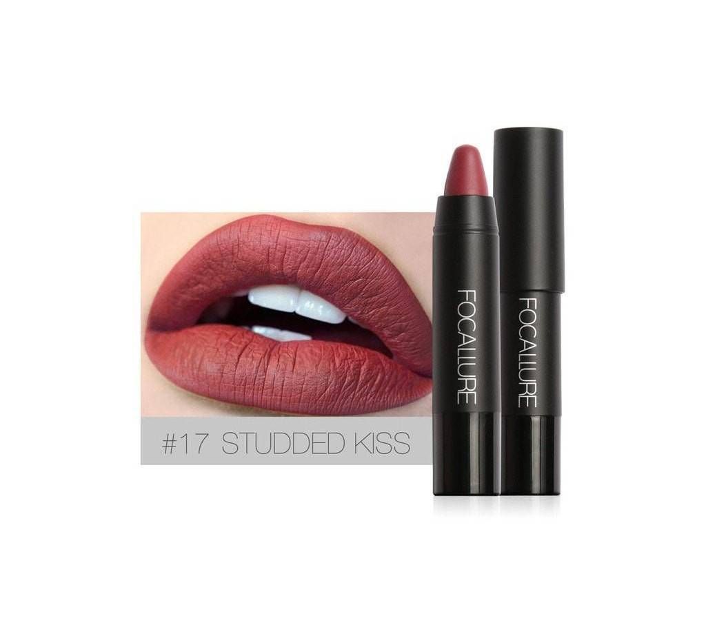 FOCALLURE Crayon Matte Lipstick #17 CHINA