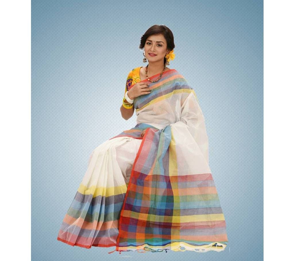 Coton Saree 13 Hat Saree With Blouse