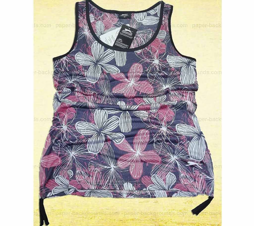 Ladies sleeve less tank top