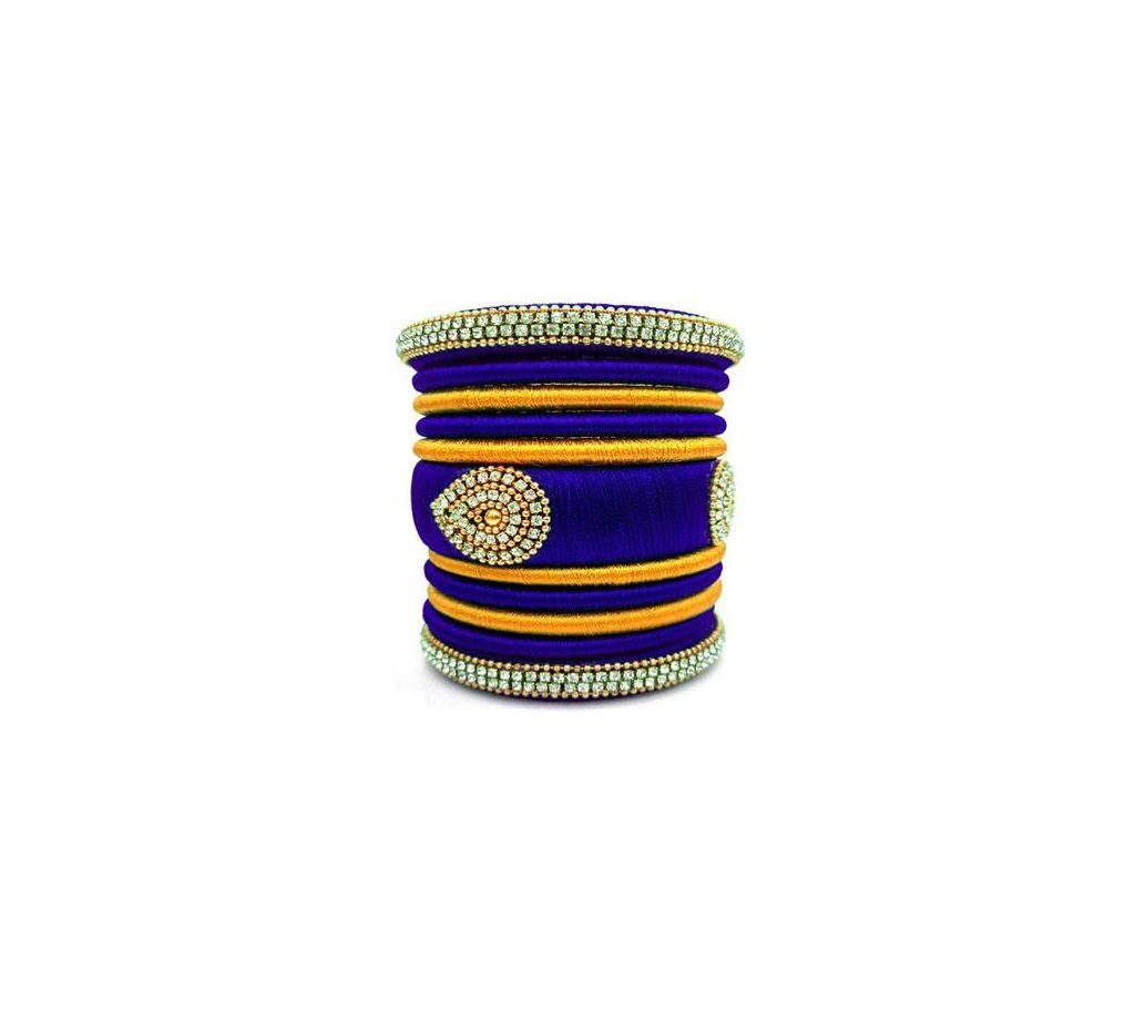 silk thread bangles set