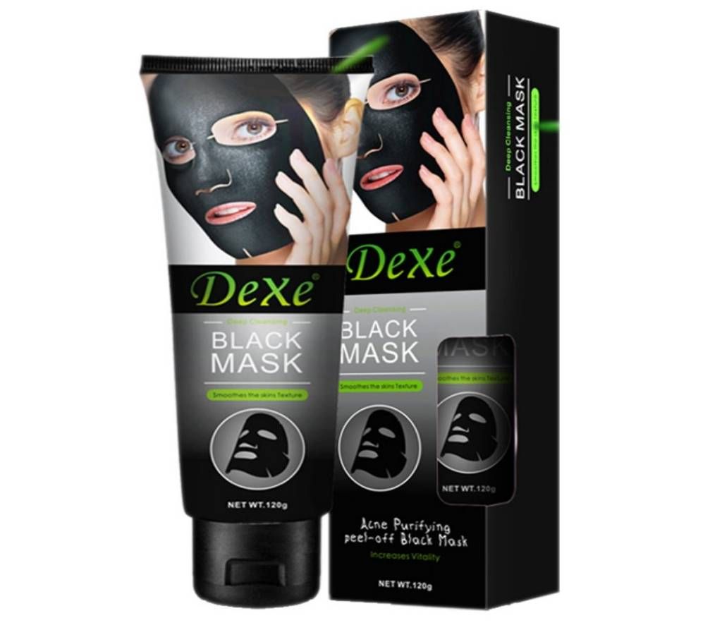 Dexe Deep Cleaning Black Mask - 120g