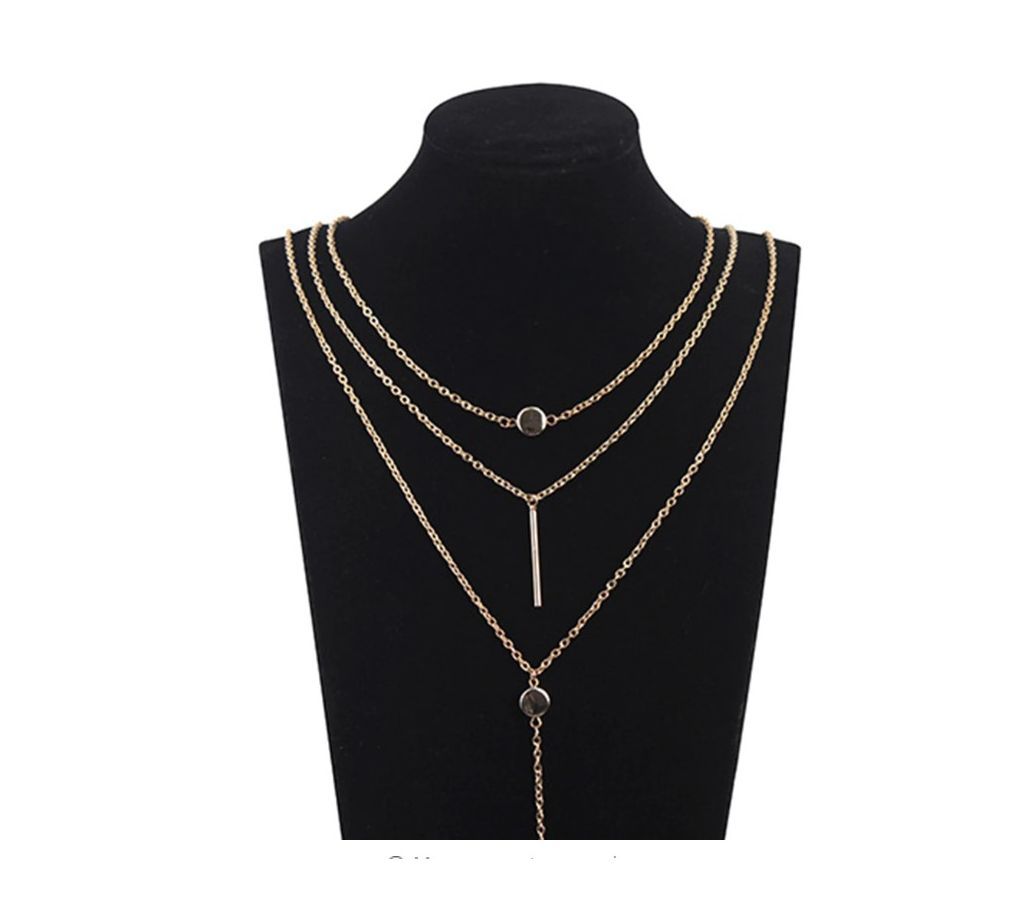 Alloy Neck Chains Fashion Jewelry