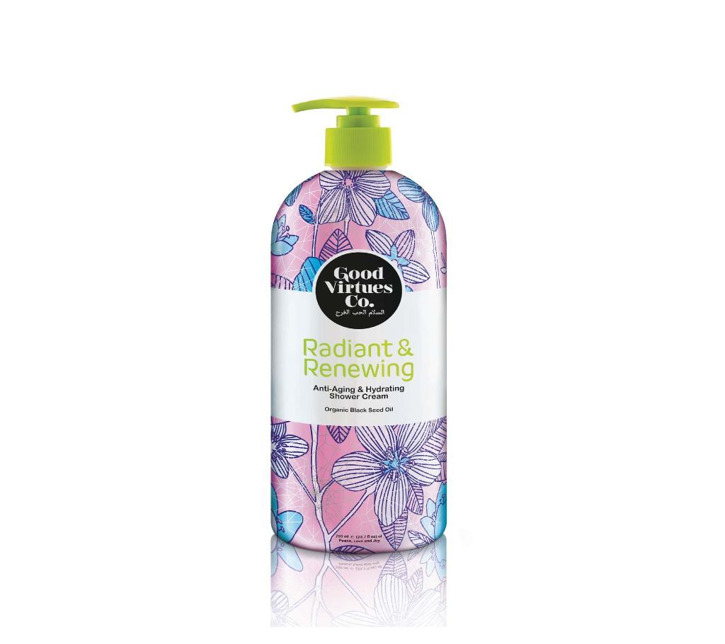 Good Virtues Co Anti-Aging & Hydrating Shower Cream