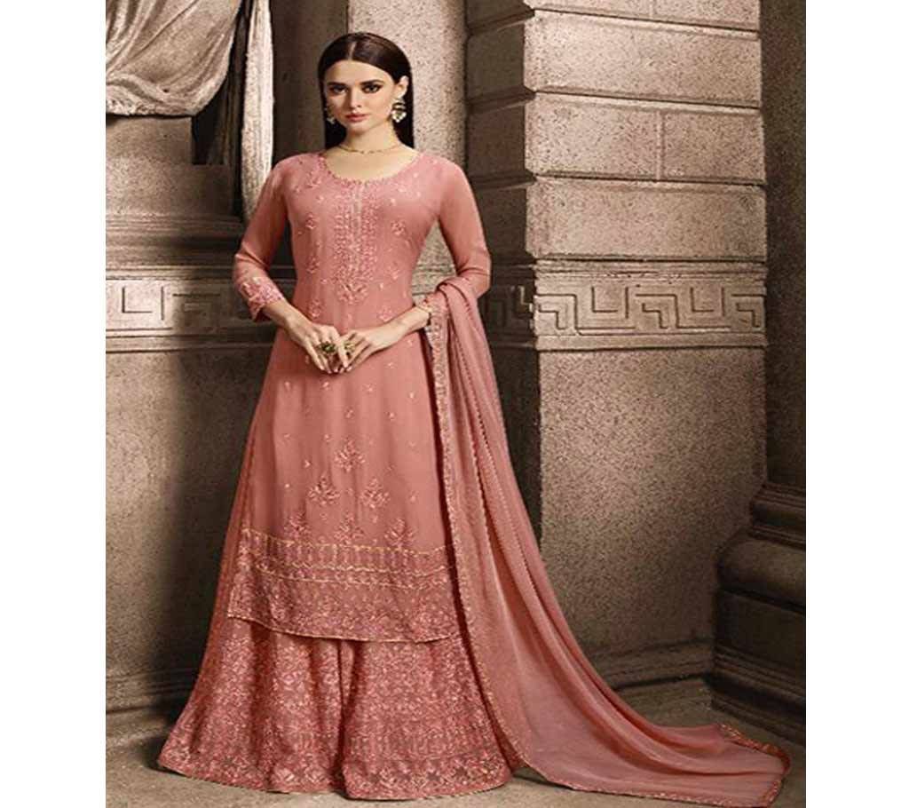 Unstitched Lawn Salwar Kameez for Women