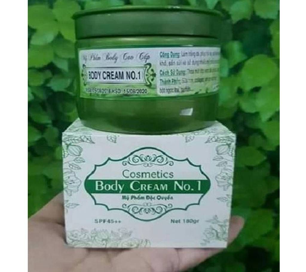 Body Cream No. 1 Whitening Cream-180gm-Thailand