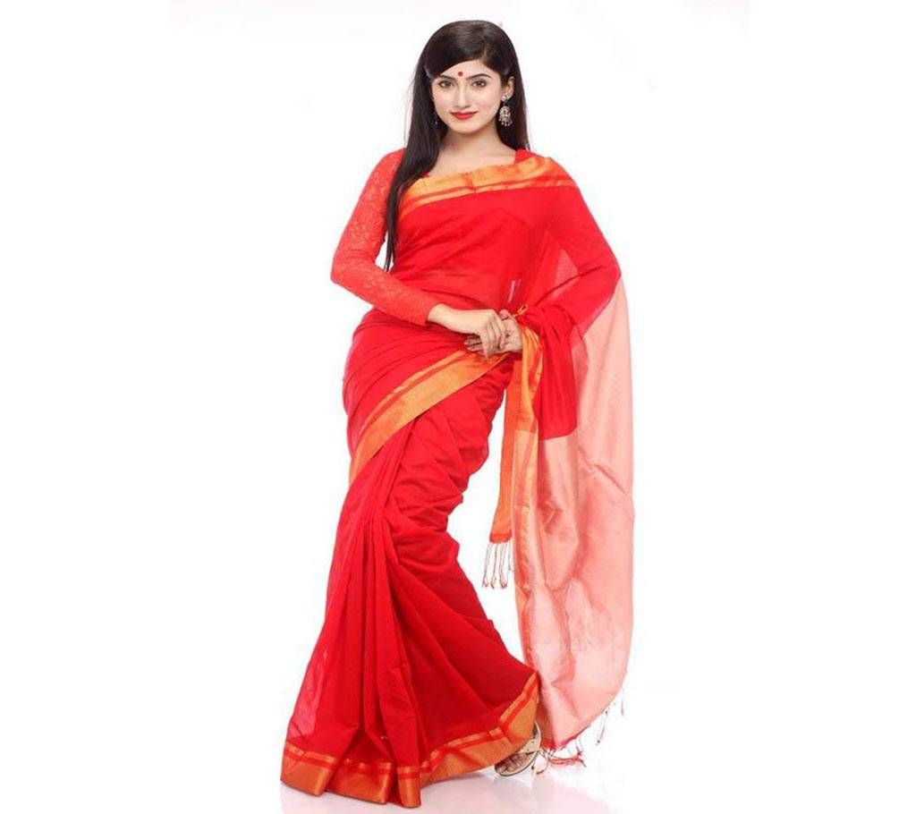 Silk Maatch kati Sharee with Blouse Piece 