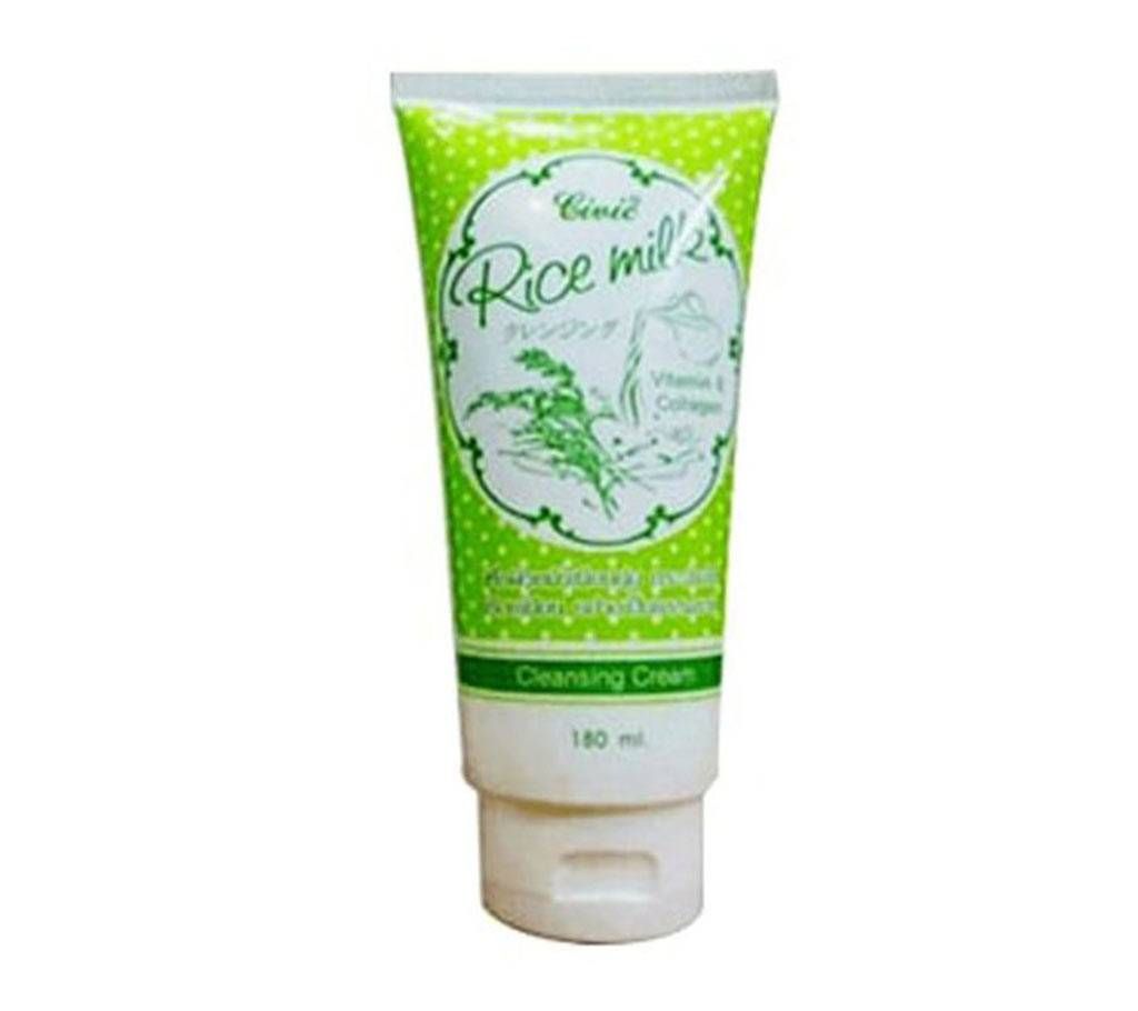 Rice milk cleansing cream face wash 180gm Thailand