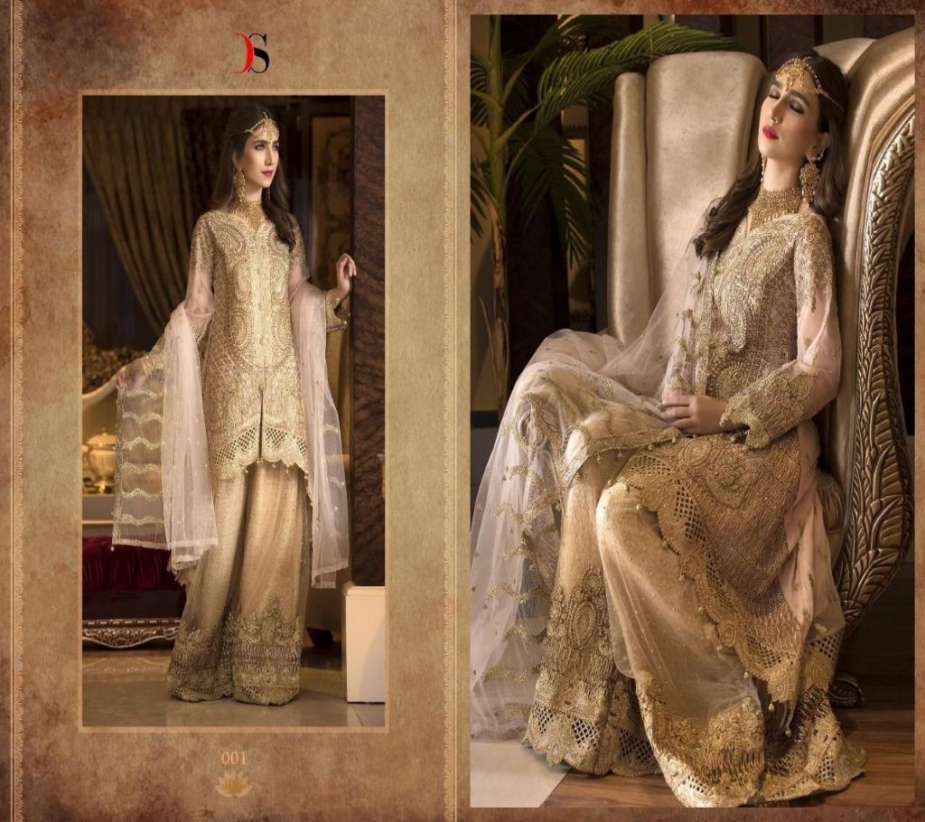  Unstitched Georgette Salwar Kameez for women Vol-12 Dress - 001 - RAF