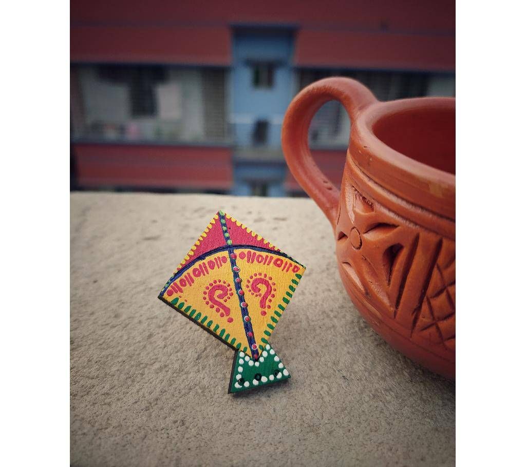 Kite Shape Woodcraft finger ring 