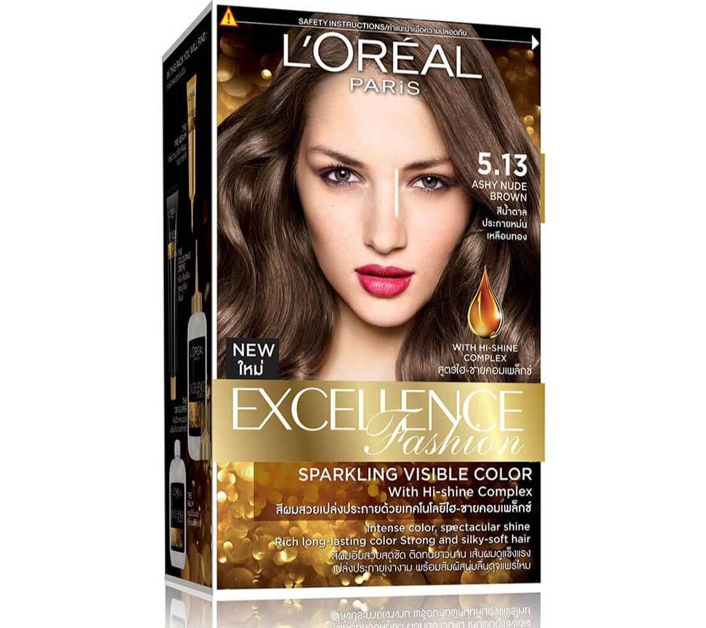 Original LOreal paris 5.13 Ashy nude brown colour -8.22 Oz-France