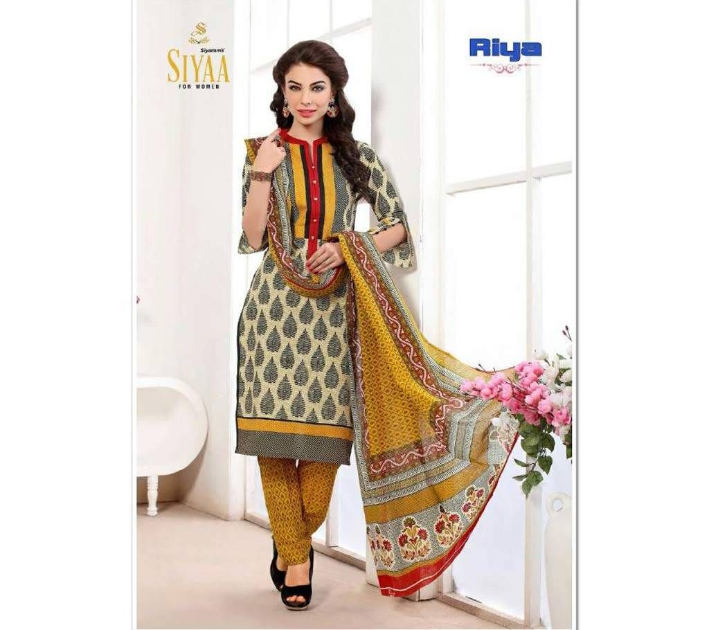 Siyaram Riyaa Printed Cotton Dress Material