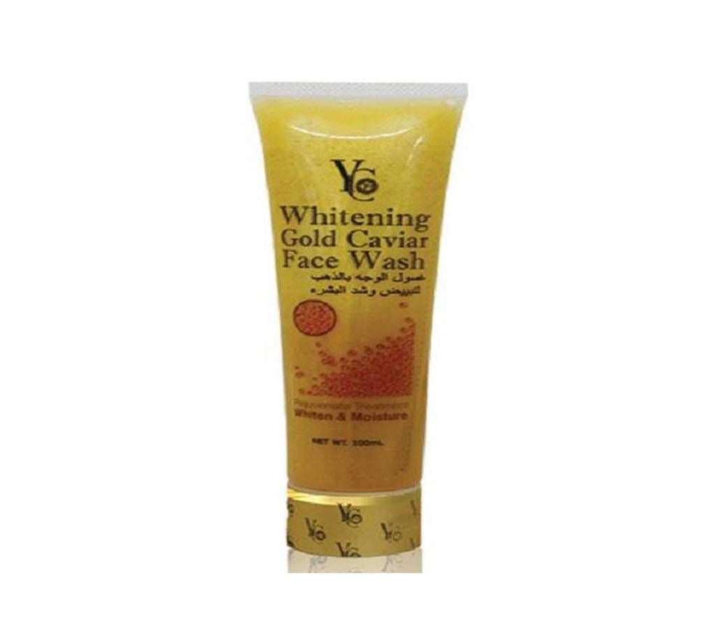 YC Whitening Gold Caviar Face Wash - 100g