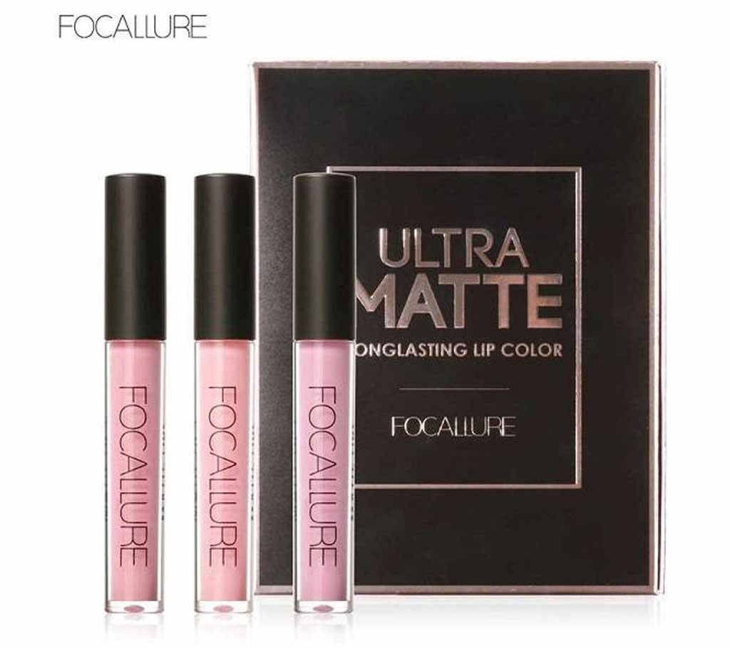 Focallure Ultra Matte Lip gloss Kit