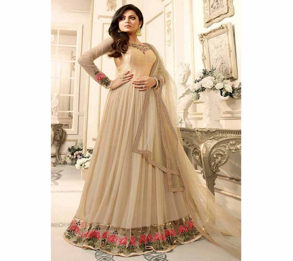 Light Brown Nitya Long Anarkali suit NITYA-1908