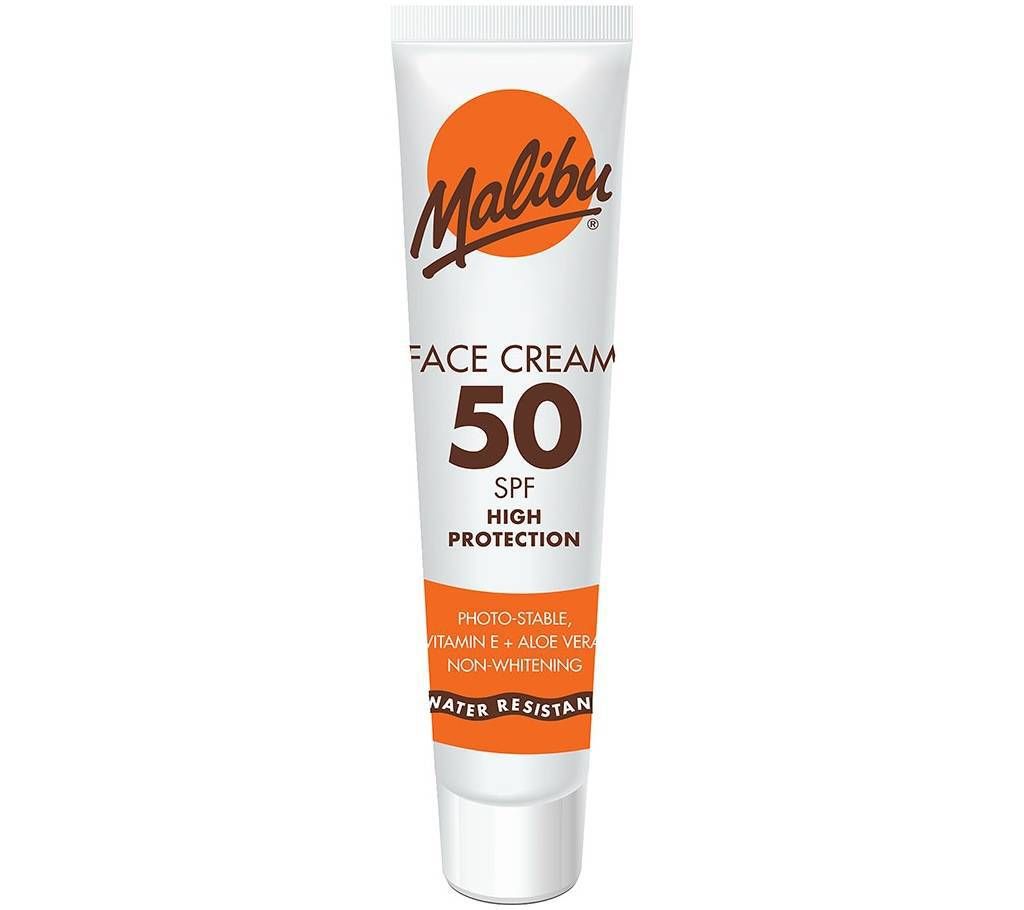 MALIBU FACE CREAM with SPF 50 - 40ML - UK