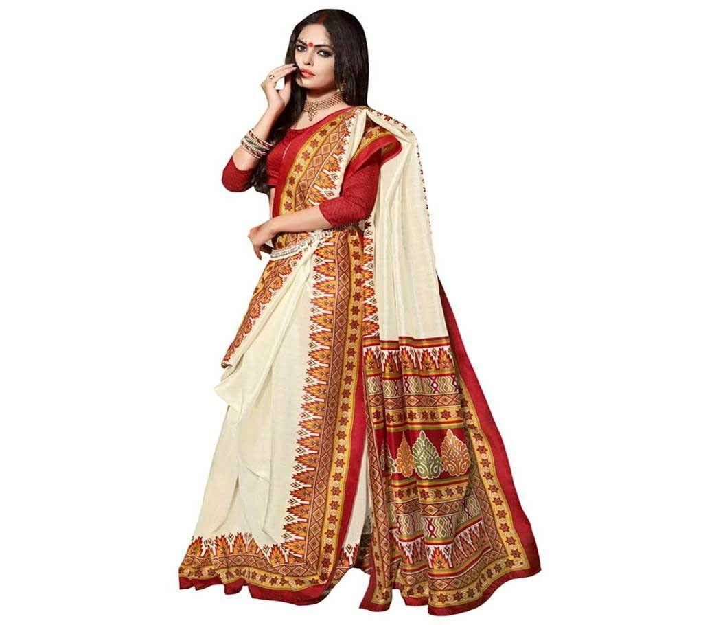 ndian Bhagalpuri Silk Sharee