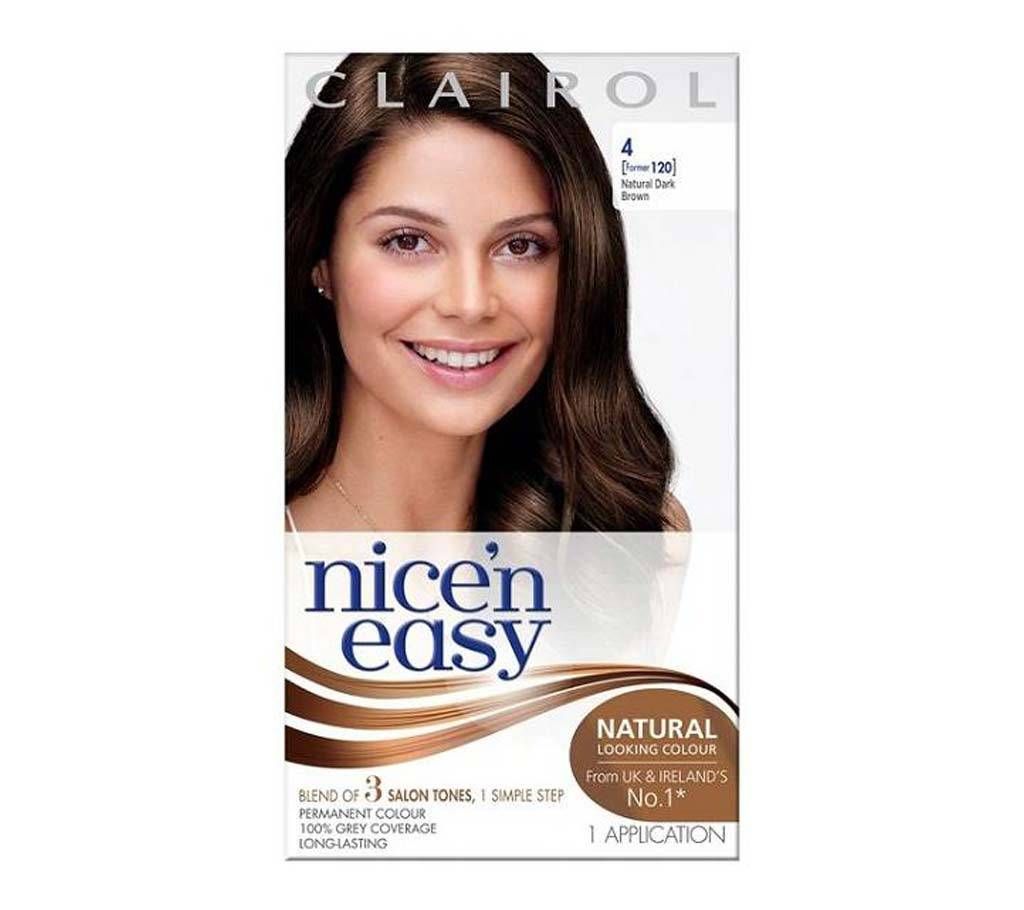 Nice 'N Easy Permanent Hair Colour Dark Brown UK