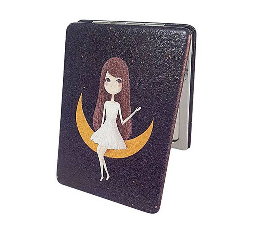Girl on the moon Pocket Mirror for Girls