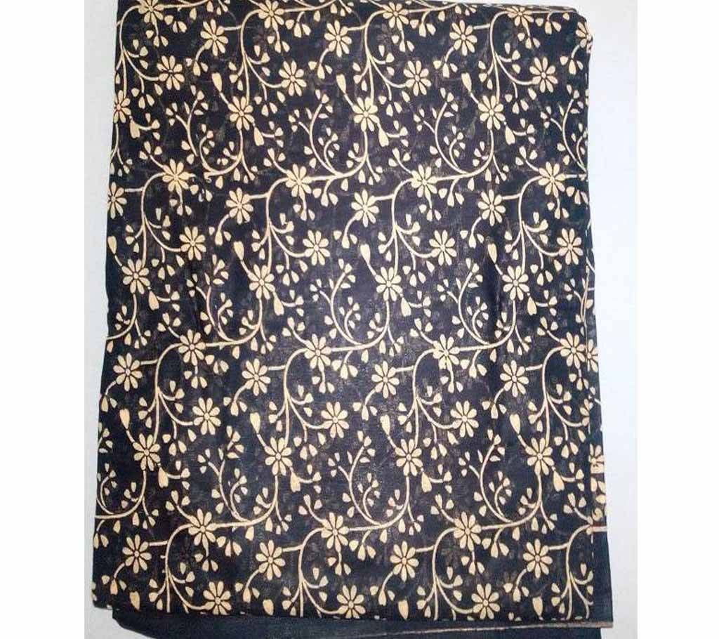 PRINTED COTTON SAREE 01