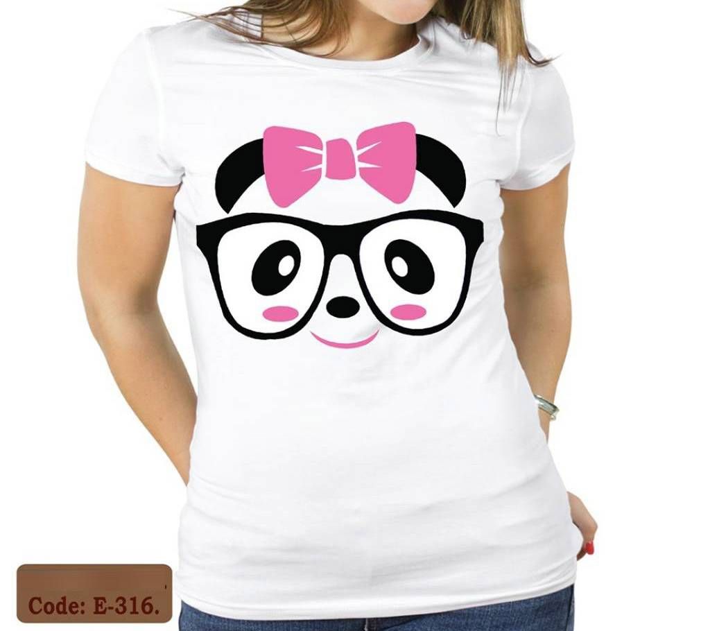 Ladies Short Sleeve Cotton T-shirt 