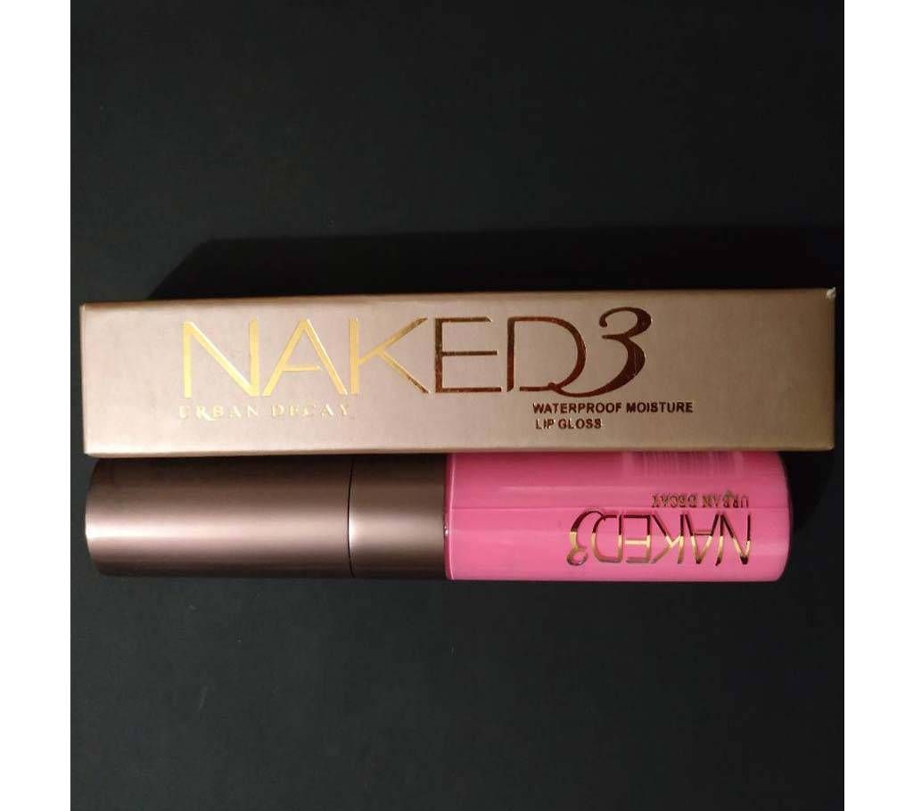 NAKED3 URBAN DECAY (Waterproof Moisture Lip Gloss-02) 10ml USA