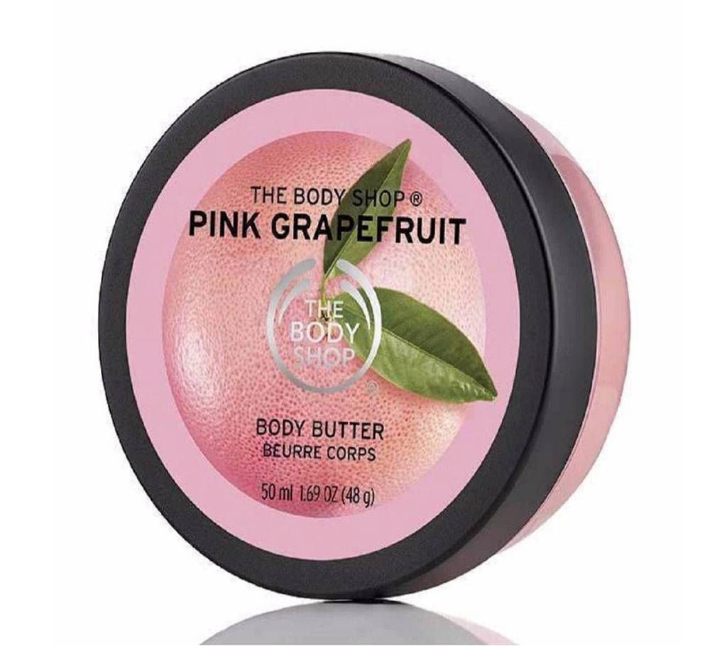 The Body Shop Pink Grapefruit Body Butter Cream 50ml - UK 