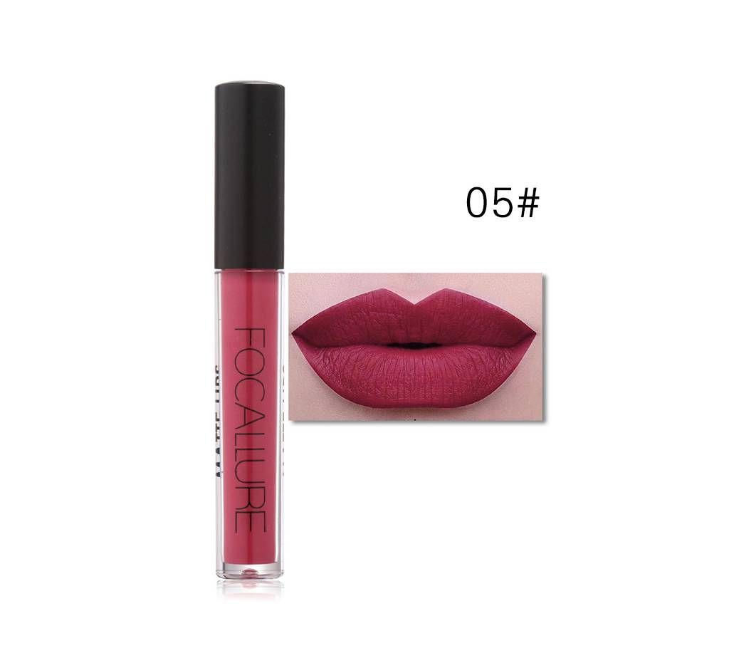 Focallure Matte Waterproof Lipstick 5-China