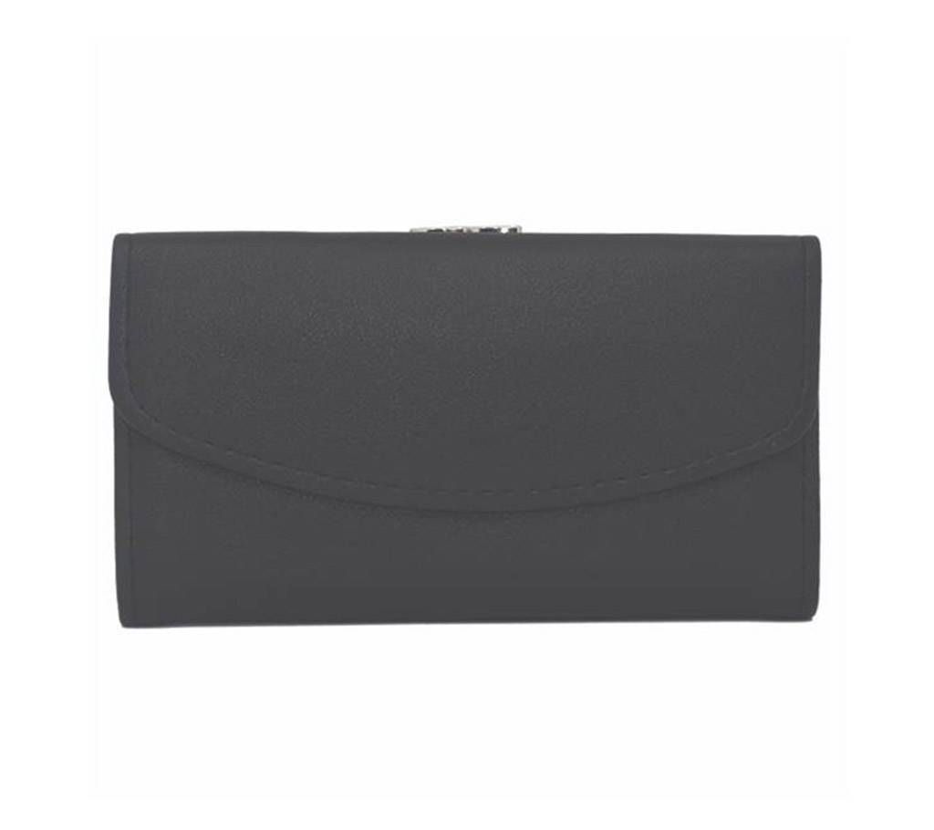 Women Wallet Soft Leather Designer Trifold Multi Item Organizer Lady Clutch-Deep Green