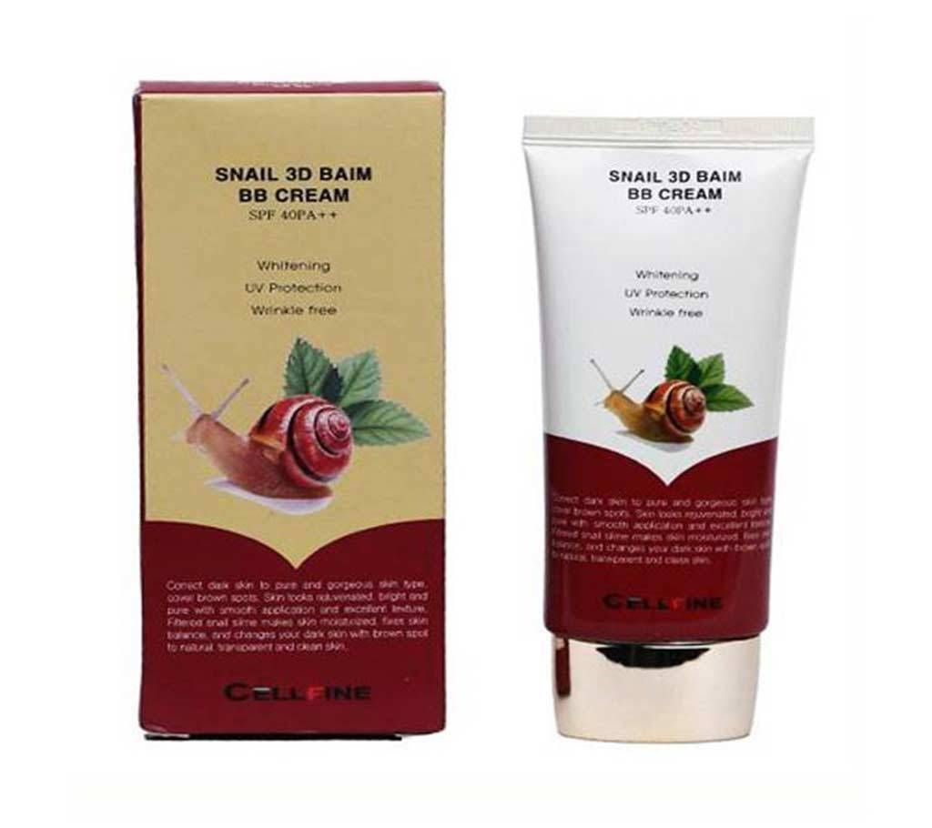 Snail 3D Baim BB Cream SPF 40 PA++ (Korean)
