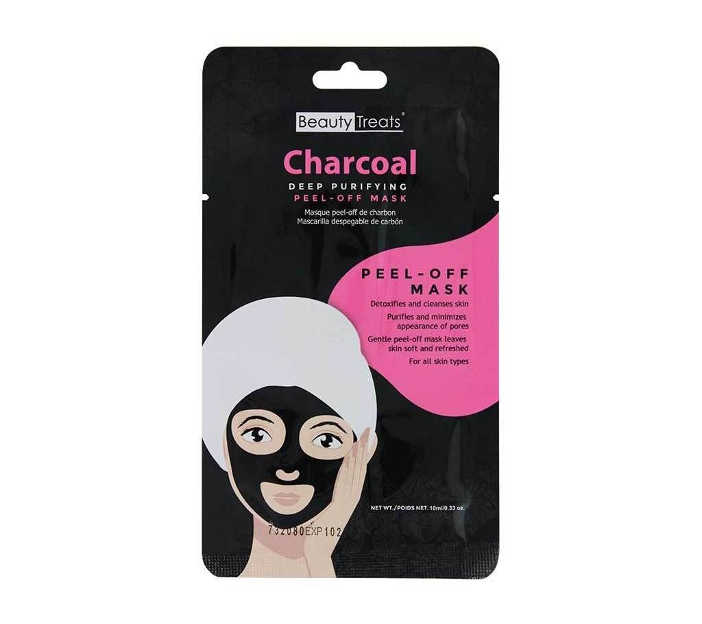 Charcoal facial peel off mask