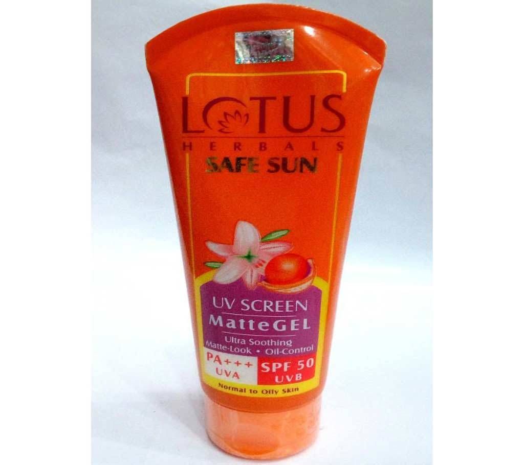 lotus sun block cream SPF 50 100 gm  India
