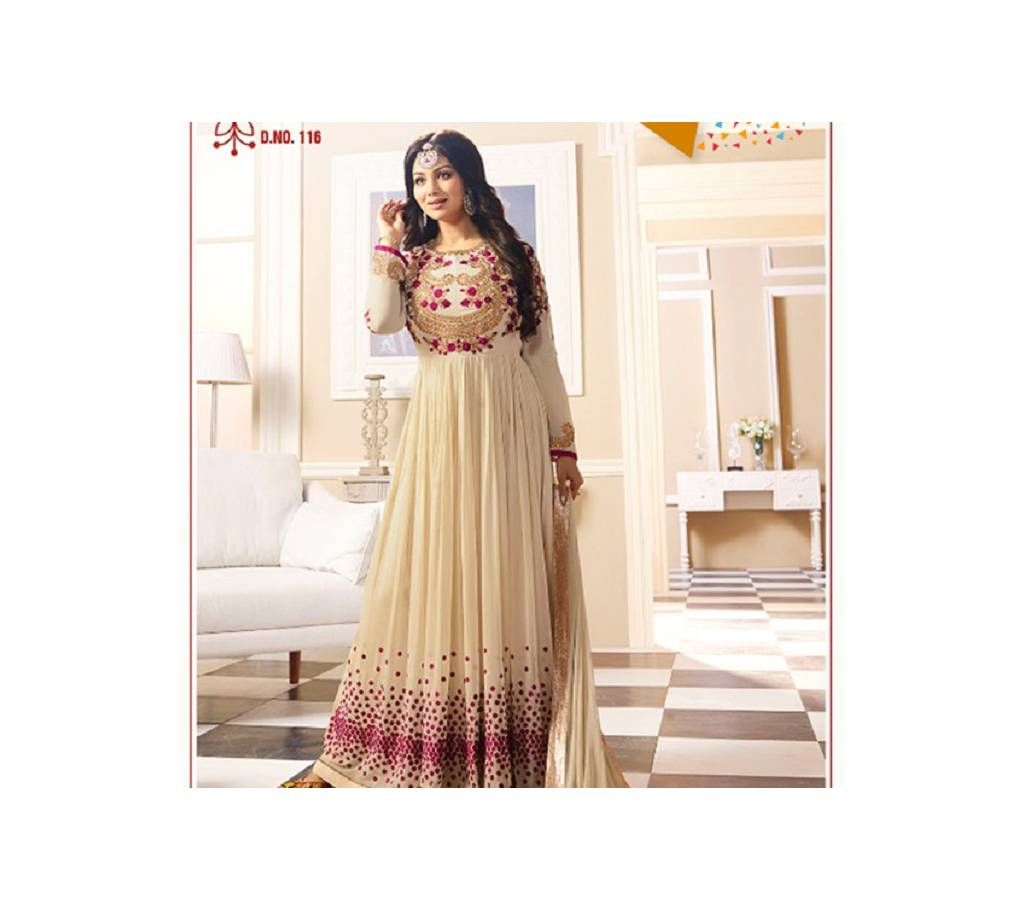 Gorgeous Georgette Embroidery Anarkoli Salwar Kameez