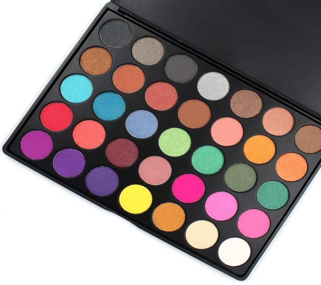 35 Colors Professional Makeup Eyeshadow Pallet Shimmer Matte Eye Shadow Set 250 g