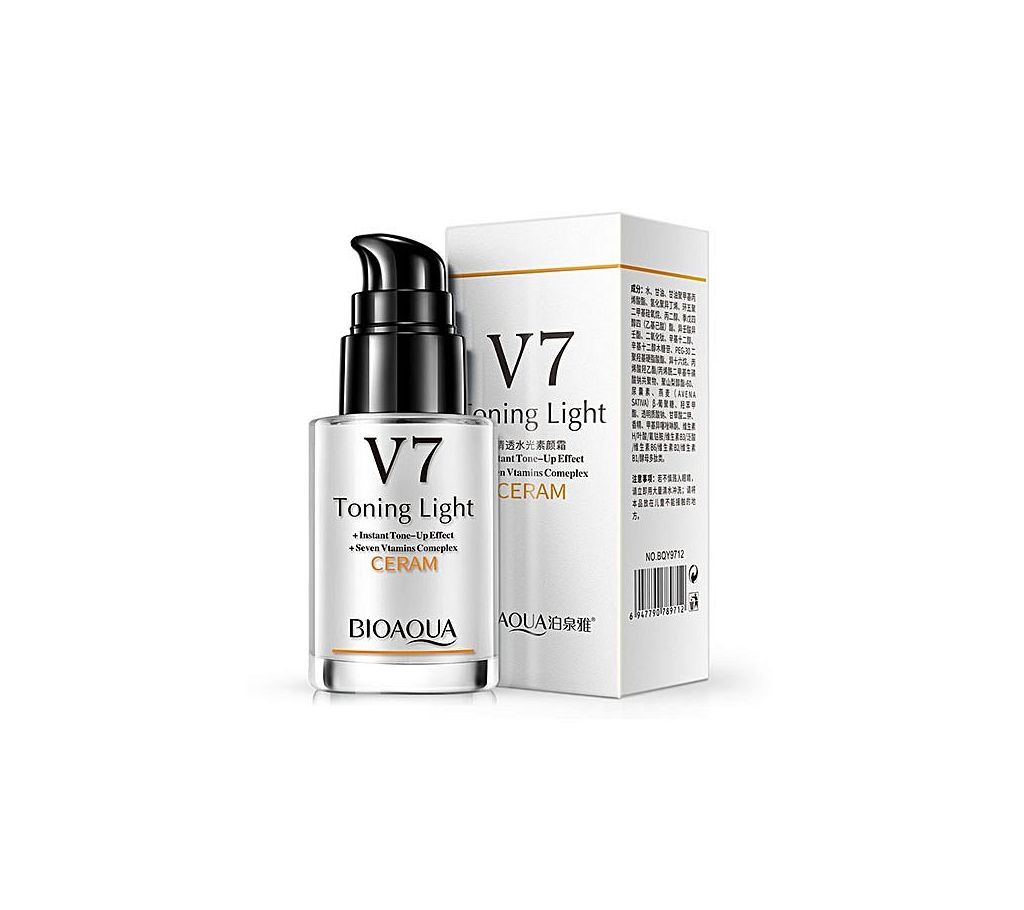 BIOAQUA V7 Toning Light Cream Pump