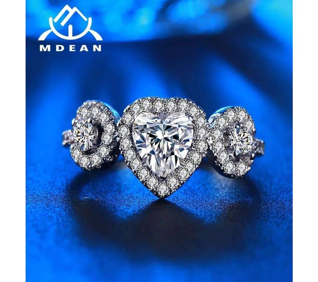 Ladies Heart Shape Stone Setting