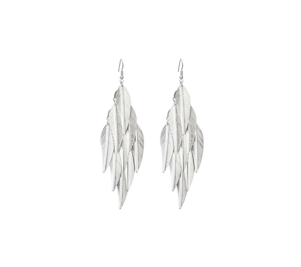 1 Pair Earring Set - Silver