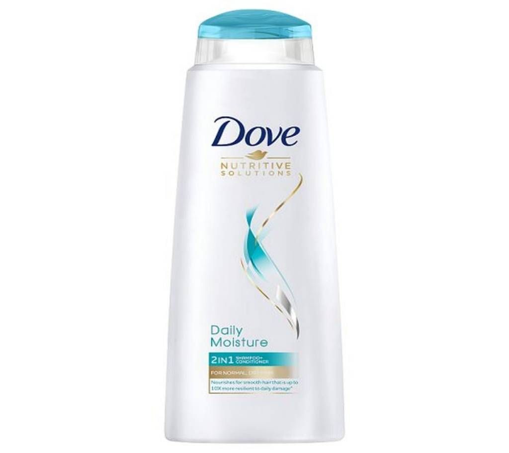 Dove Nutritive Solutions Daily Moisture 2 in 1 Shampoo + Conditioner, 250 ml, UK