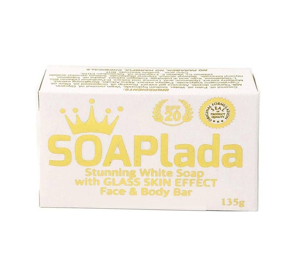 Soaplada full body whitening soap-135gm-Phillipine