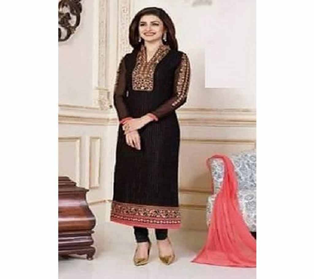Unstitched Cotton Block Printed Salwar Kameez seblock-337