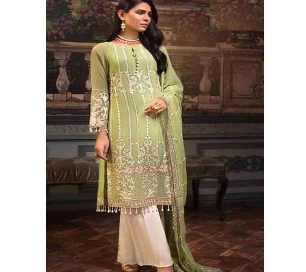Unstitched fox georgette salwar kameez for women 