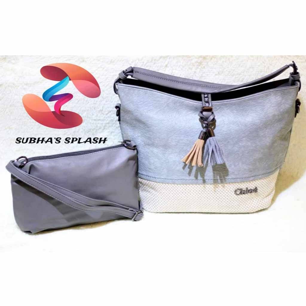 Ladies Two Part Hand Bag