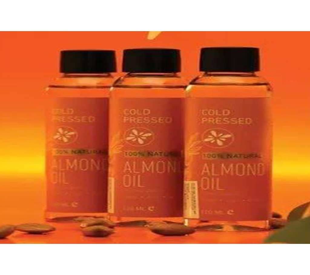  natural cold pressed Almond oil 120 ml-USA