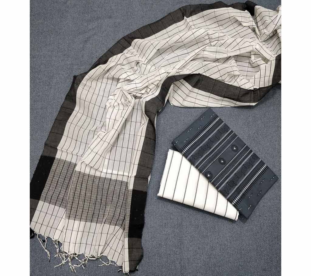 Homemade Tat Original Cotton Multi Color Deshi Shalwar Kameez-35