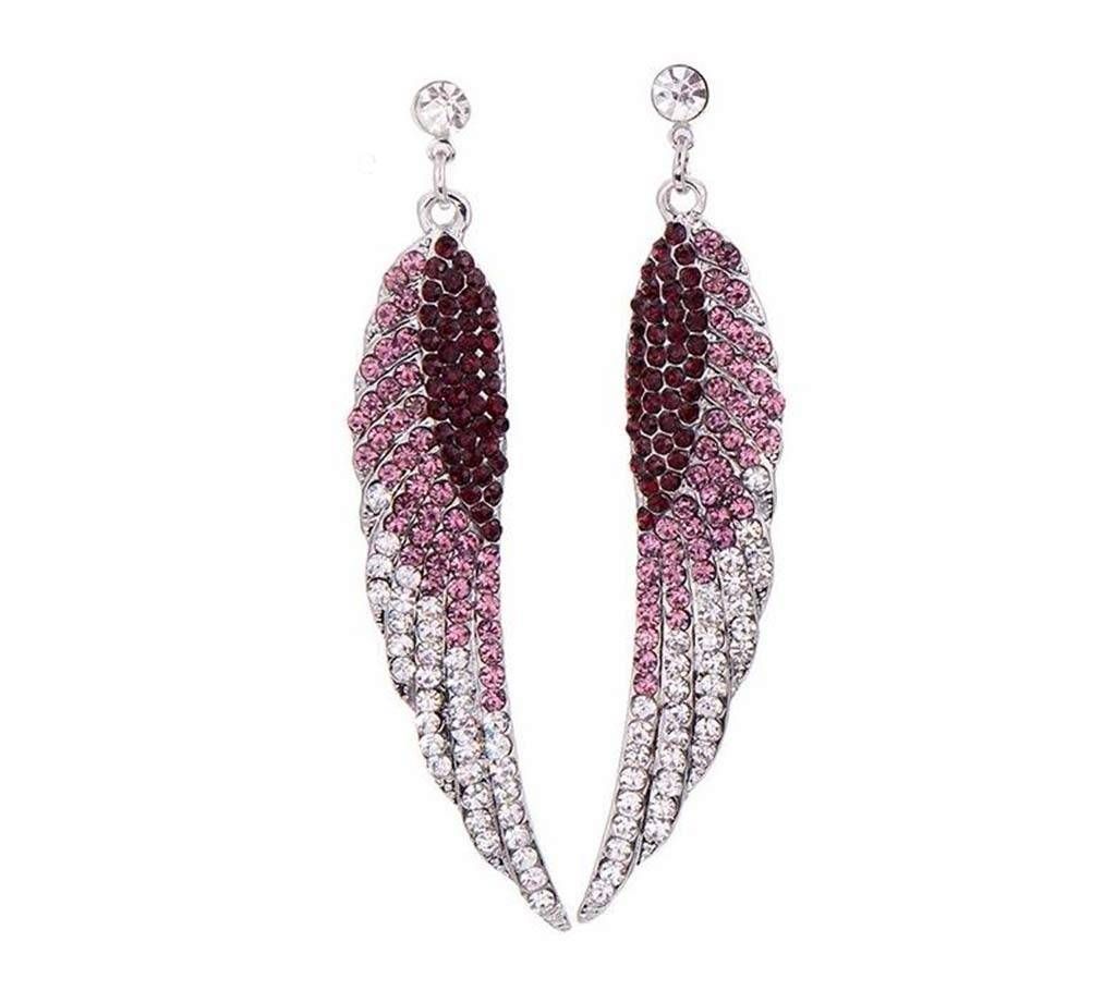 Long Angel Wings Earrings