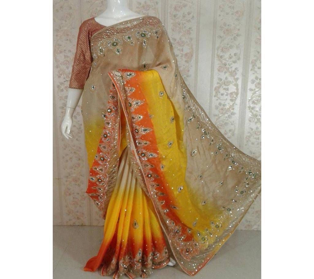 Colorful Georgette sharee